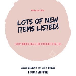 Shop Bundles & New Listings ✨